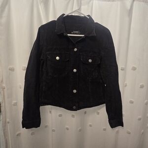 Women's Gap 1969 Tornado Grey Courderoy Jacket Size Large